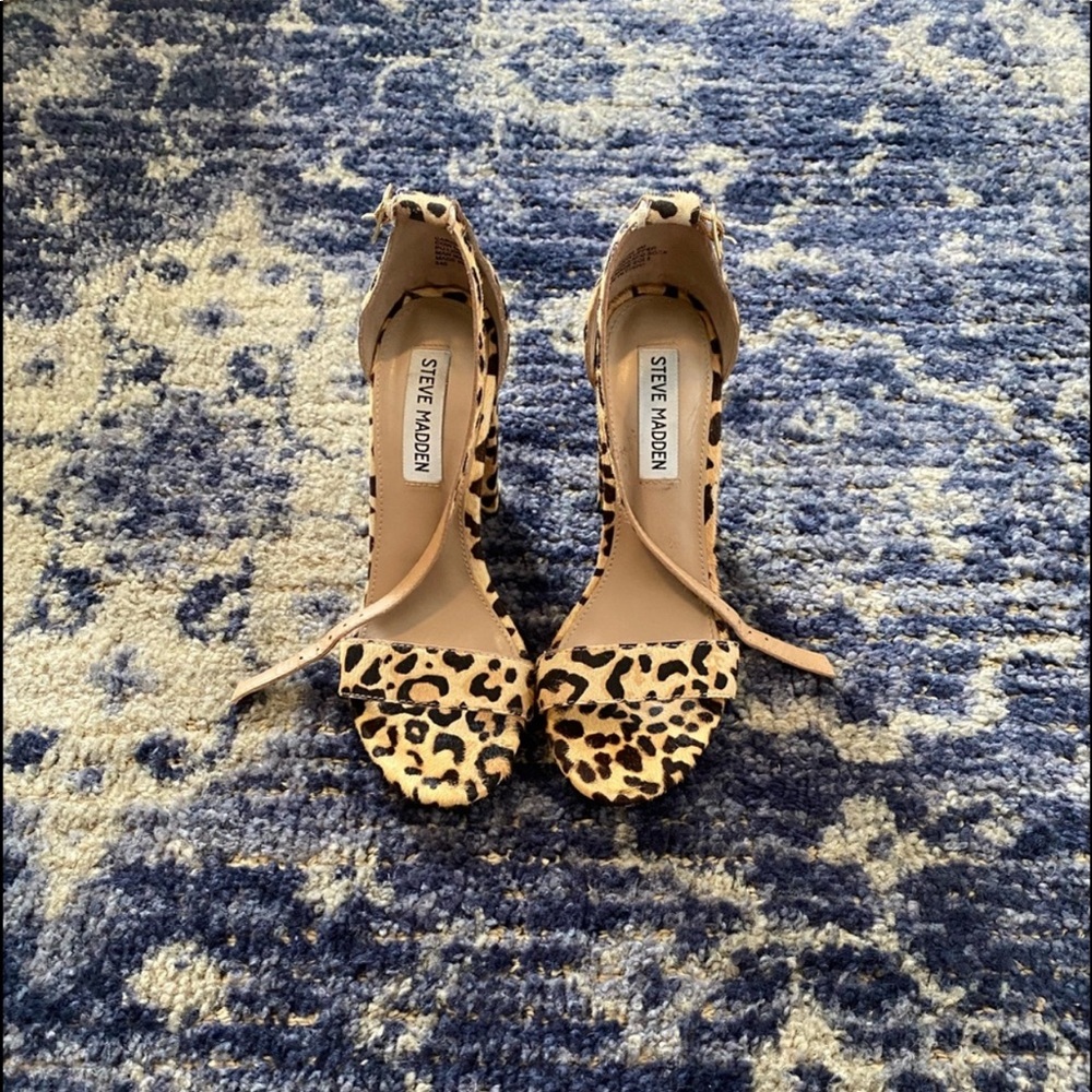 Steve Madden Leopard Print Heel